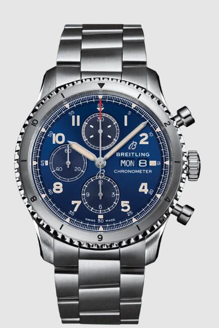 Replica Breitling Aviator 8 Chronograph 43 A13316101C1A1 Men Watch